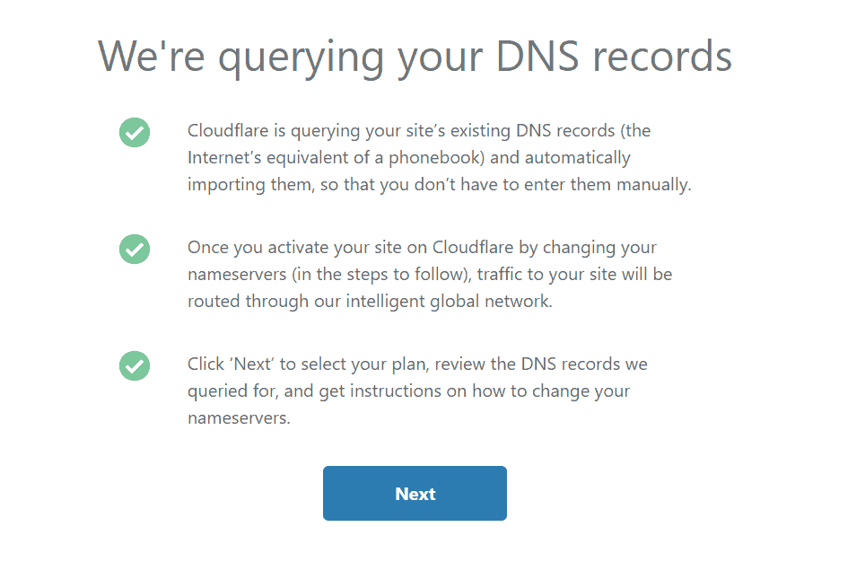 querying DNS records